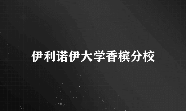 伊利诺伊大学香槟分校